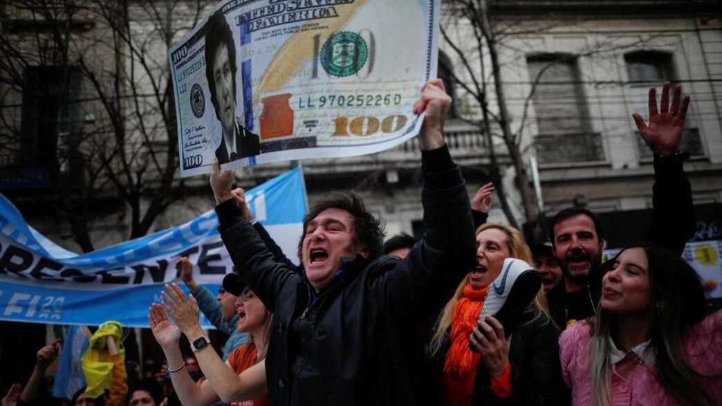 מועמד הימין הקיצוני בארגנטינה חאבייר מיליי