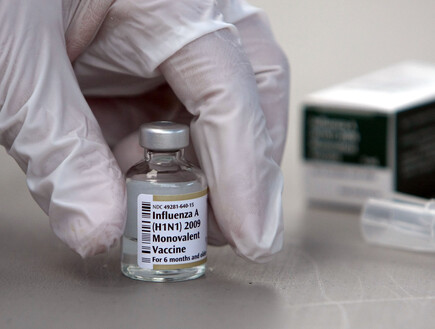 חיסון שפעת (צילום: Justin Sullivan, GettyImages IL)