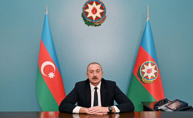 נשיא אזרבייג'אן אילהאם אלאייב (צילום: רויטרס)
