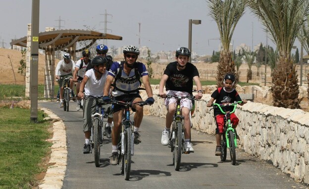 פארק נחל באר שבע (צילום: עיריית באר שבע)