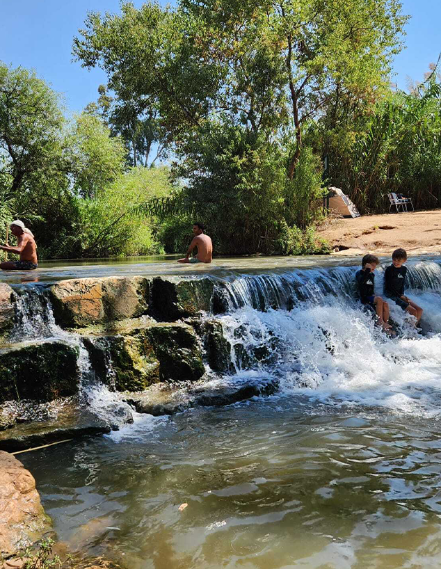 המפל הנסתר שרונית (צילום: רענן כץ)