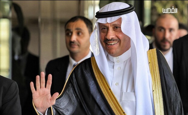 הגעת השגריר הסעודי נאיף א-סודיירי לביקור ברמאללה
