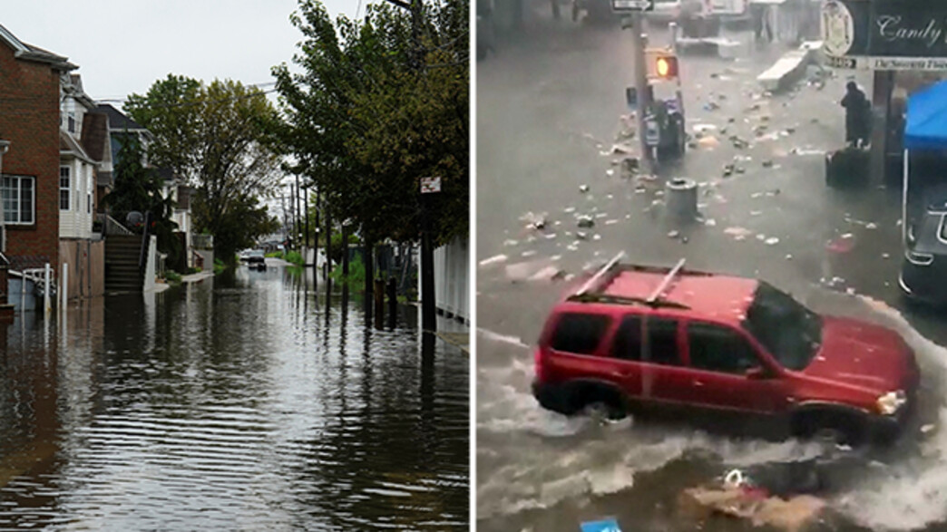 ההצפות בניו יורק