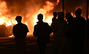 המהומות במדינה (צילום: JOHAN NILSSON/TT/TT NEWS AGENCY/AFP/GettyImages)