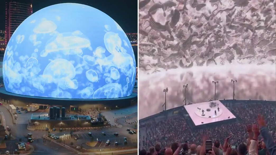 אולם המופעים The Sphere בלאס וגאס