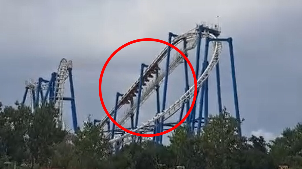 רכבת הרים נתקעה בסופרלנד