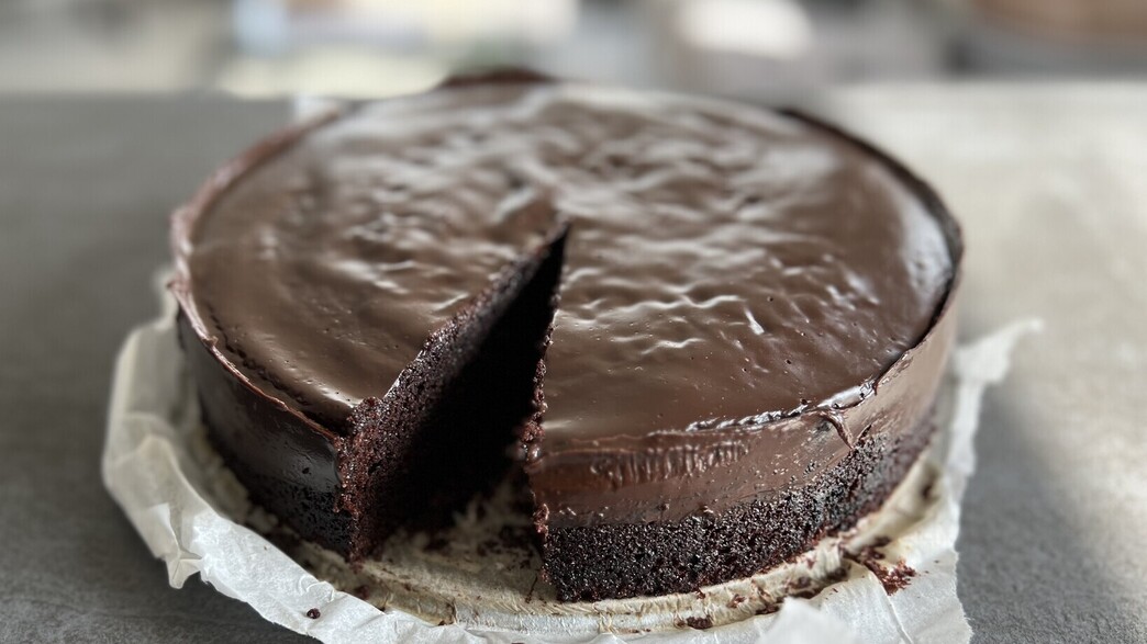 עוגת שוקולד קלה ועסיסית