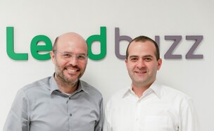 מייסדי Lendbuzz אמיתי קלמר וד"ר רן רביב (צילום: Weifan Chen)