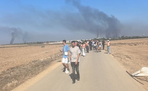 מסיבת טבע בעוטף עזה (צילום: לפי סעיף 27א' לחוק זכויות יוצרים)