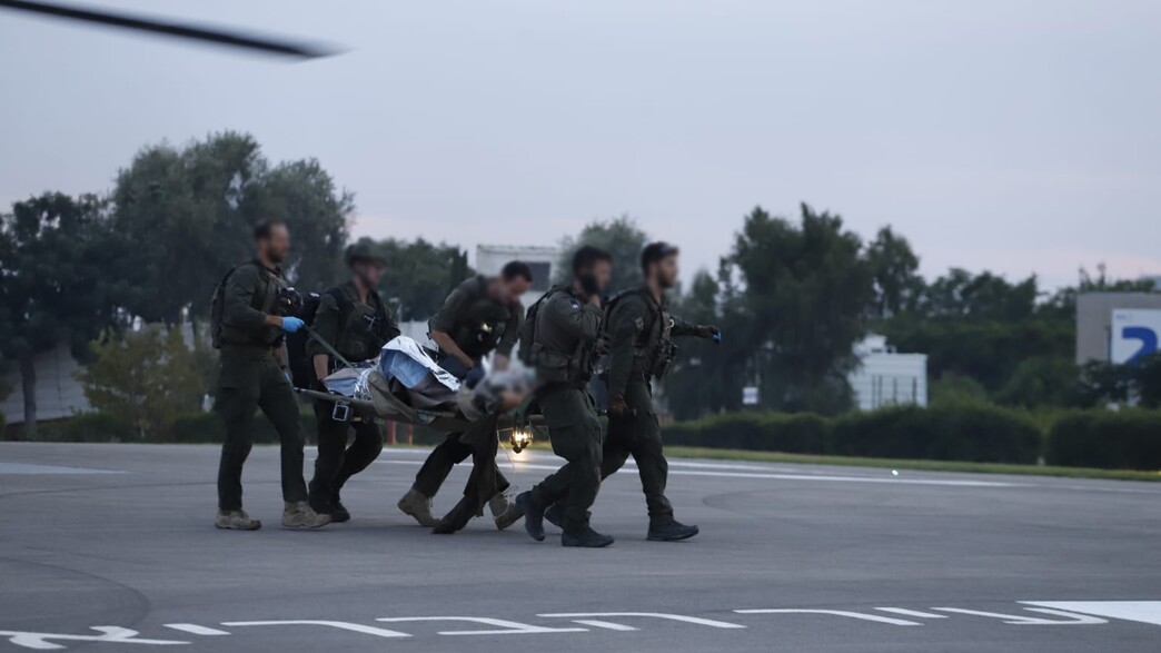 פינוי נפגעים לתל השומר פינוי נפגעים לתל השומר