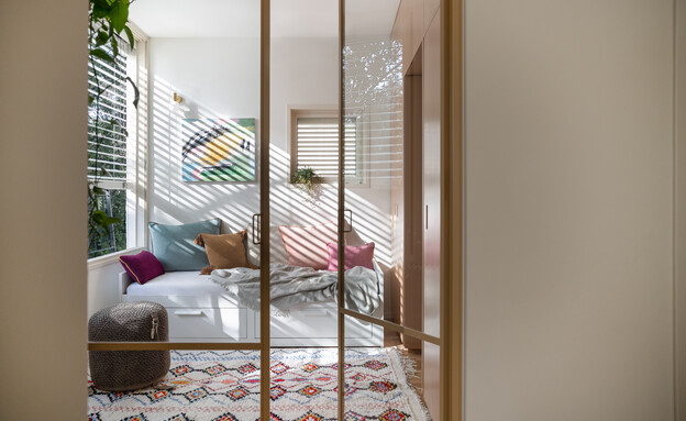 דירה בשדרות חן עיצוב אורית זינגר ורחלי גרף-רחים - 19 (צילום: סיון אסקיו)