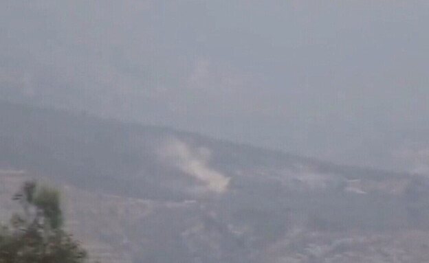 פצצות מרגמה נורו לעבר מוצבים בהר דוב (צילום: לפי סעיף 27 א')