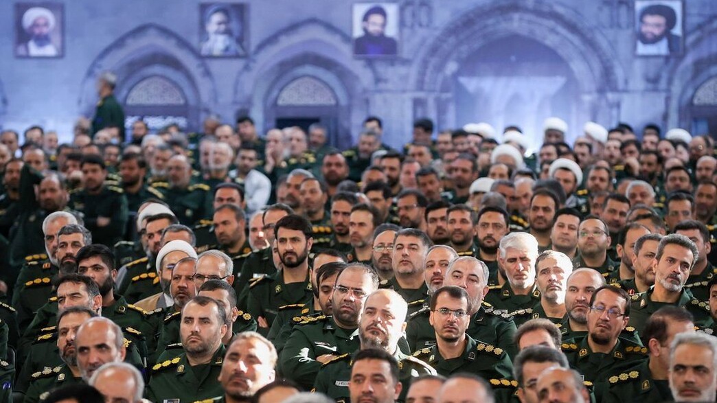 אנשי משמרות המהפכה, איראן (צילום: וול סטריט ג'ורנל)
