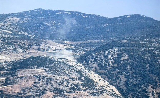מהירי הארטילרי של צה"ל בהר דב