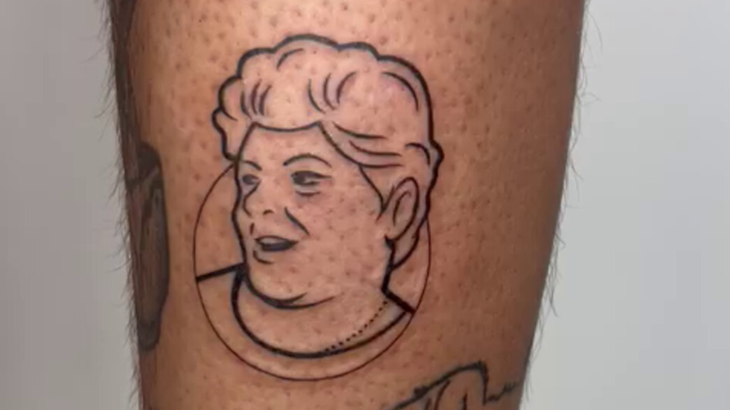 קעקוע של רחל אדרי מאופקים