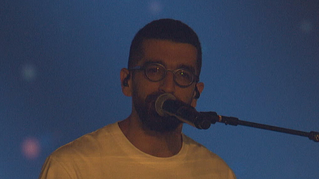 חנן בן ארי בטקס פתיחת המכביה ה-21