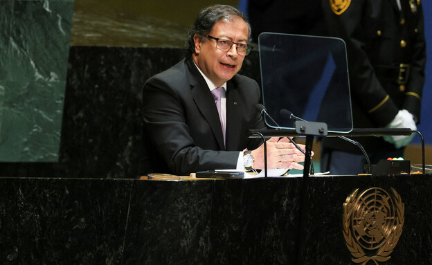 נשיא קולומביה גוסטבו פטרו (צילום: רויטרס)
