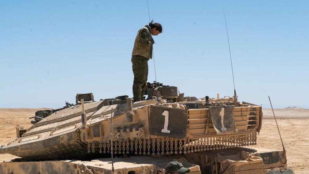סרן ק', מ״פ בפלוגת טנקיסטיות סרן ק', מ״פ בפלוגת טנקיסטיות
