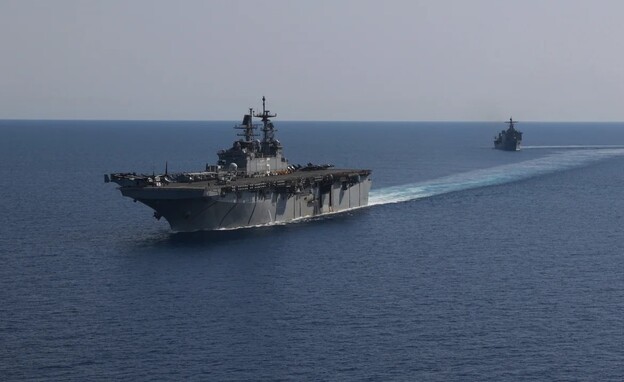 ספינת המלחמה האמריקנית USS Bataan (צילום: AP)