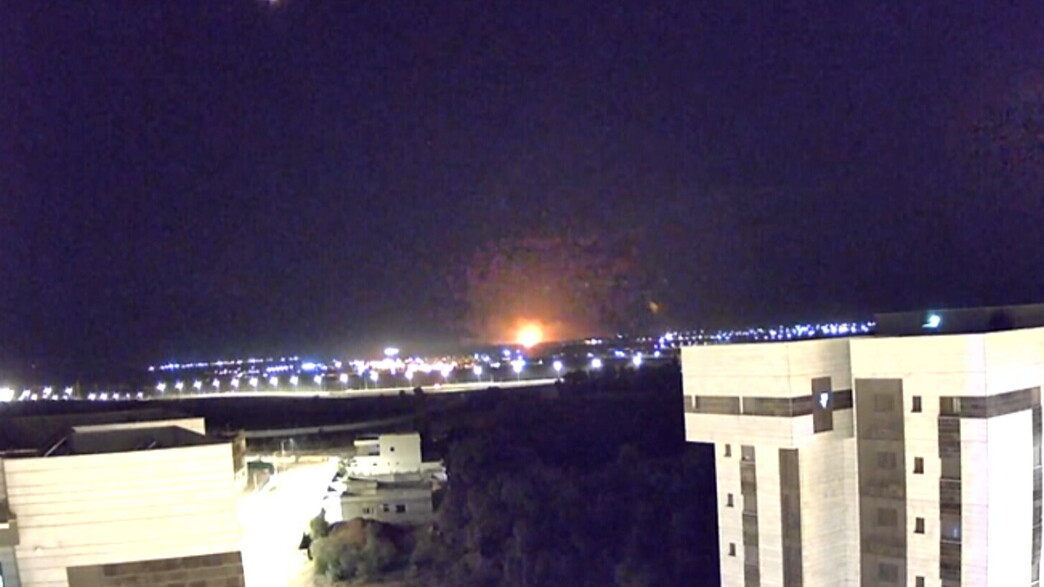 תיעוד השיגור הכושל שהביא לפיצוץ בבית החולים בעזה