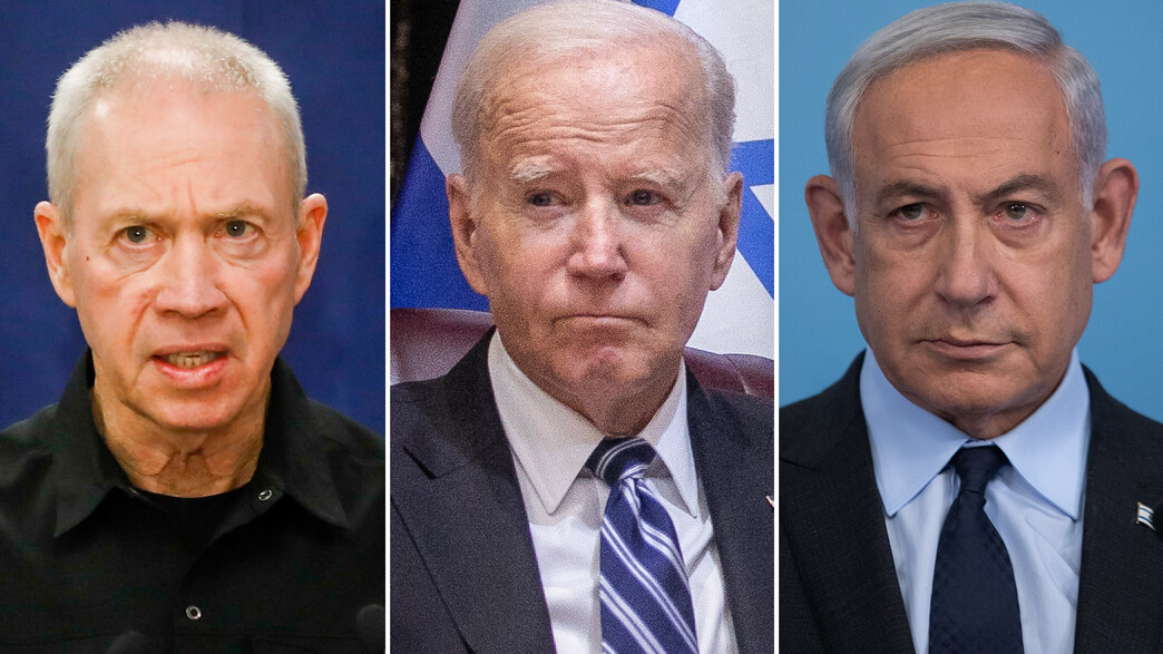 ביידן, נתניהו, גלנט ביידן, נתניהו, גלנט