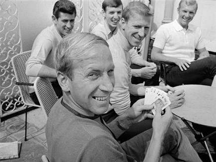 צ'רלטון ושחקני נבחרת אנגליה של 1966