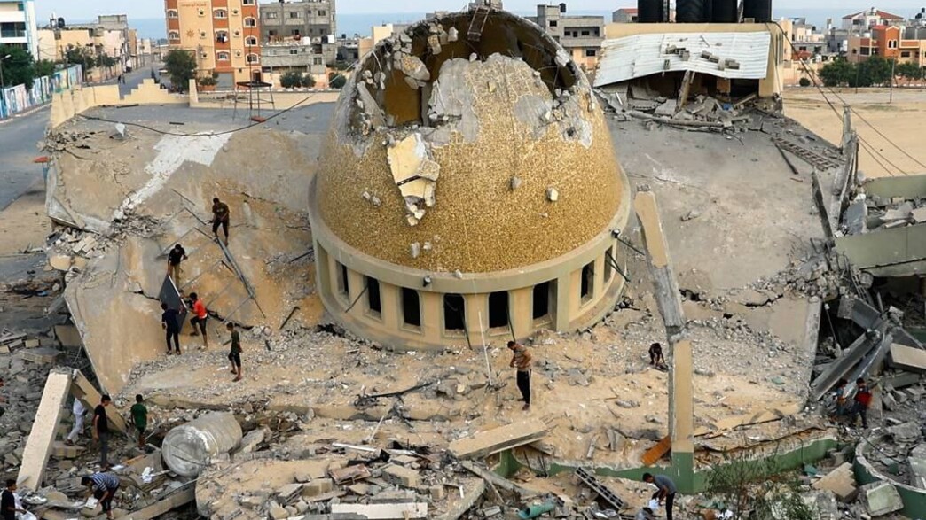 המסגד שהותקף בג'נין המסגד שהותקף בג'נין