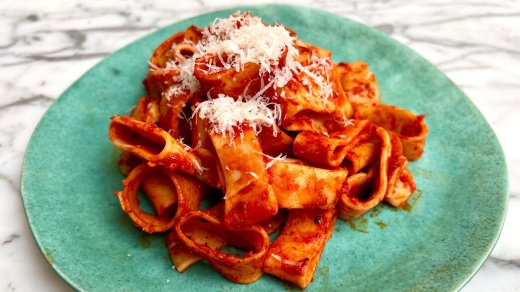 פסטה ברוטב אדום