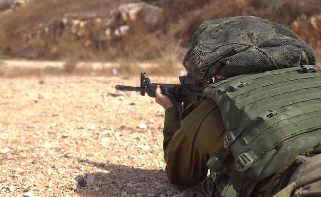 אימוני גדודי אוגדת מילואים (צילום: דובר צה"ל)