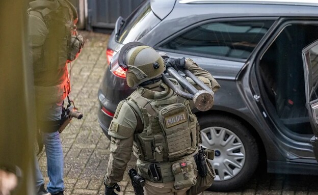 מעצר של פעיל טרור מורשע בגרמניה שתכנן פיגוע בהפגנה (צילום: BILD)
