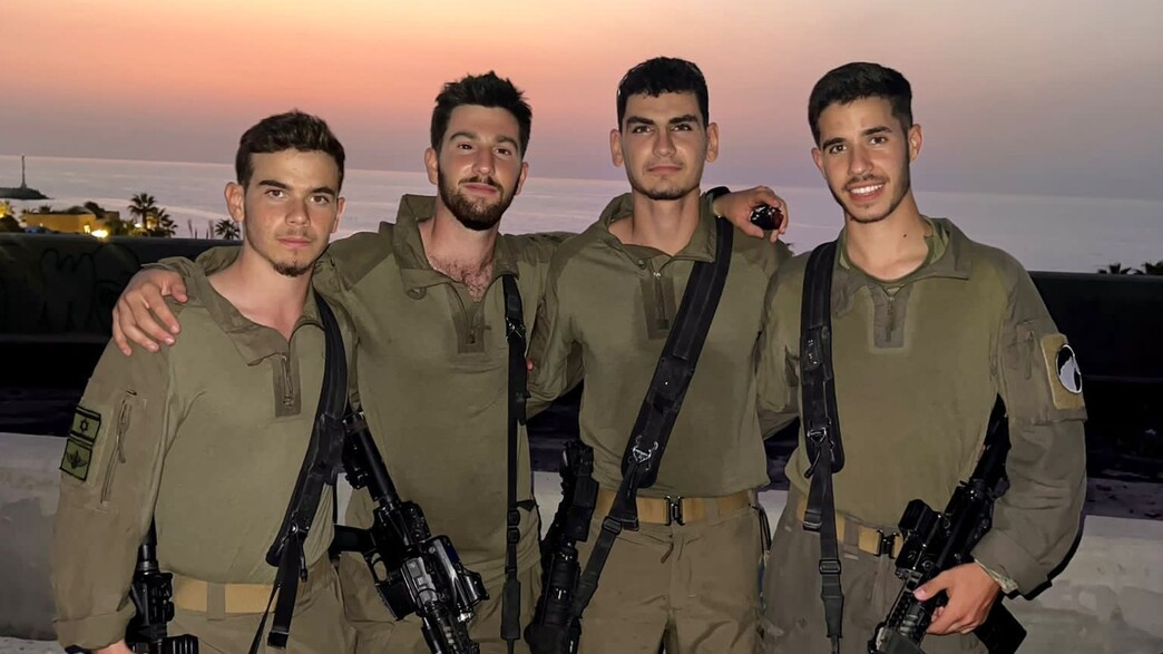 יואב, יוני, רון ואייל, צלפים בסיירת צנחנים