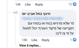 התכתבות של הורים עם עיריית תל אביב (צילום: צילום מסך)