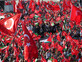 הפגנה פרו פלסטינית באינסטנבול, טורקיה (צילום: רויטרס)