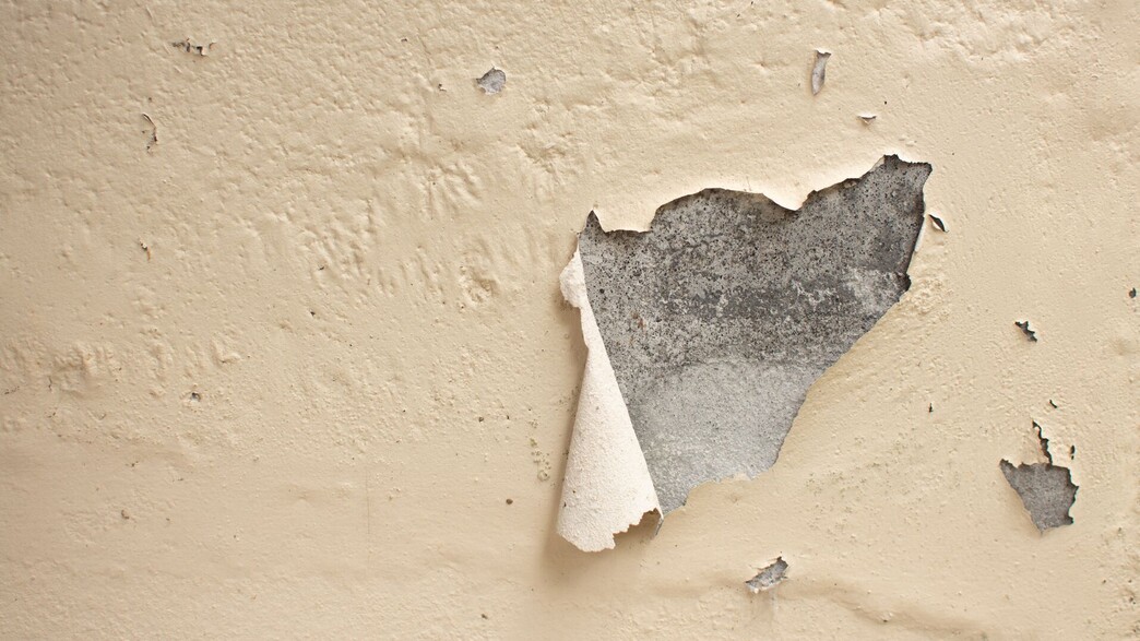 קיר מתקלף, רטיבות קיר מתקלף, רטיבות