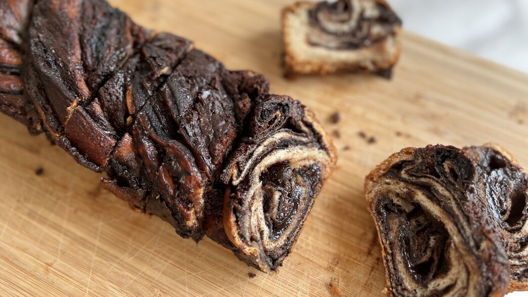 עוגת שמרים עם מלא מלא נוטלה