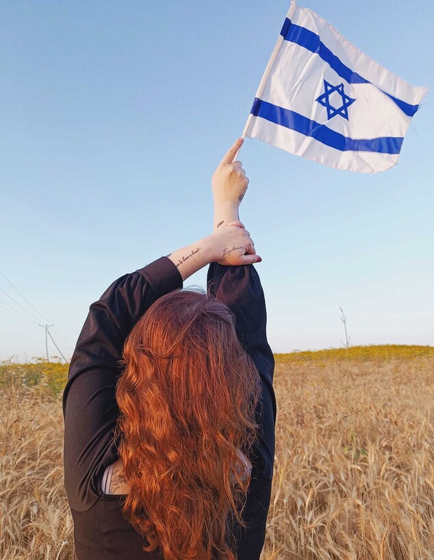 דגלי ישראל 1 (צילום: ליעד גרוס, נתניה, ליעד גרוס, נתניה )