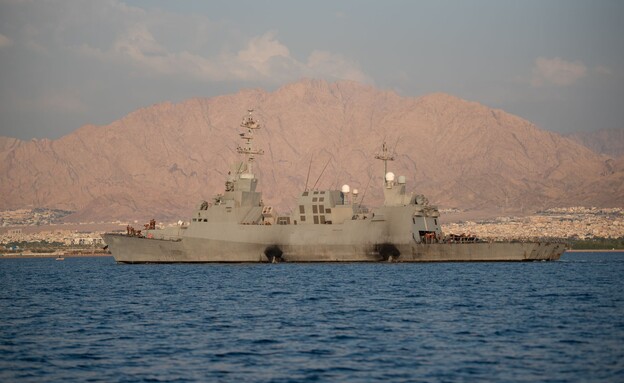 ספינות טילים של זרוע הים הגיעו למרחב ים סוף (צילום: דובר צה"ל)