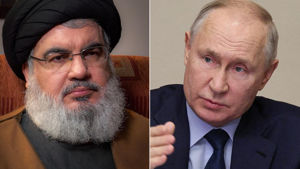 חסן נסראללה, ולדימיר פוטין