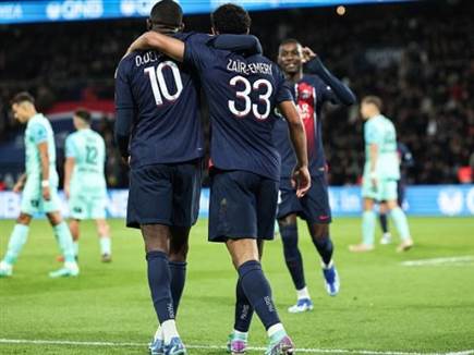 זאיר אמרי חוגג. היהלים של פריז ממשיך לנצוץ (GETTY)