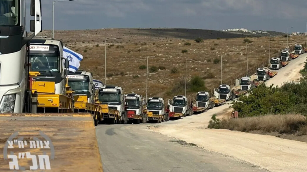 רכבים מגויסים בדרך לשימוש צבאי