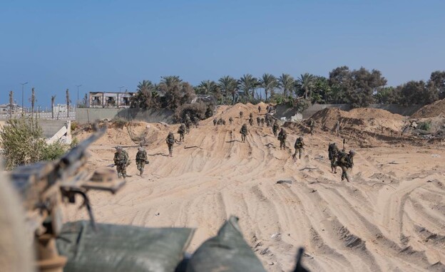 פעילות צה"ל בתוך רצועת עזה (צילום: דובר צה"ל)