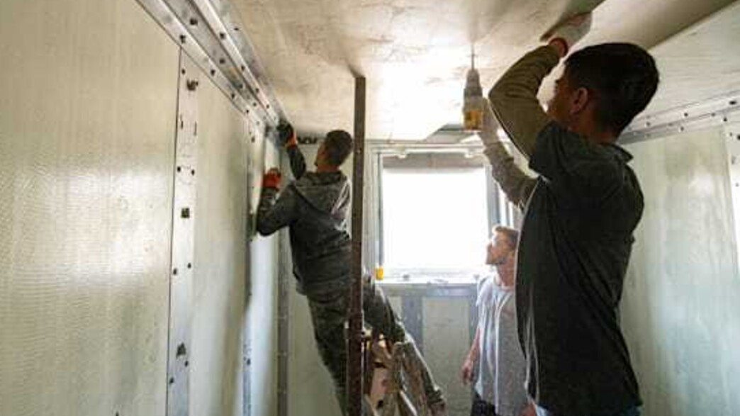 התקנת המיגון של חברת אורטק התקנת המיגון של חברת אורטק