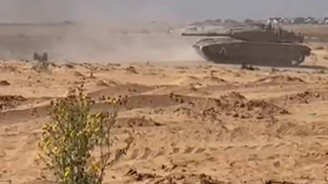 טנקיסטים של הגדוד בפעולה טנקיסטים של הגדוד בפעולה