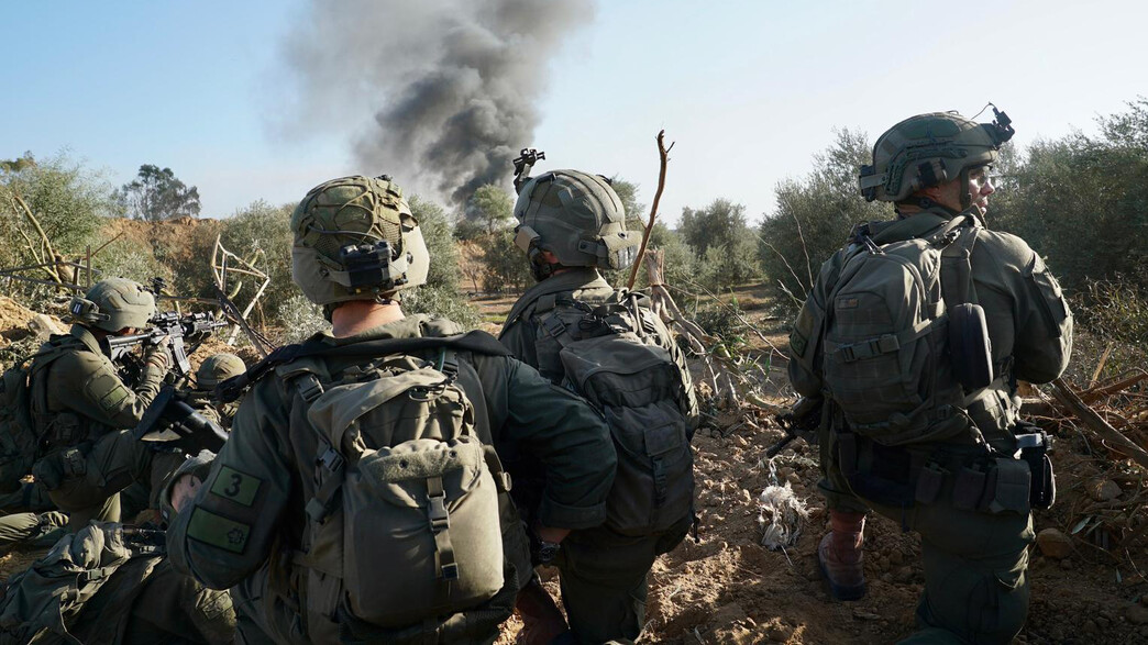 פעילות קרקעית של כוחות צה״ל ברצועת עזה (צילום: דובר צה"ל)