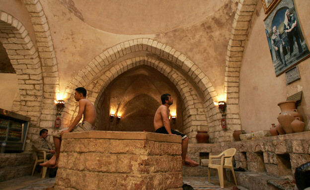 חמאם אל סמארה עזה (צילום: MAHMUD HAMS, getty images)