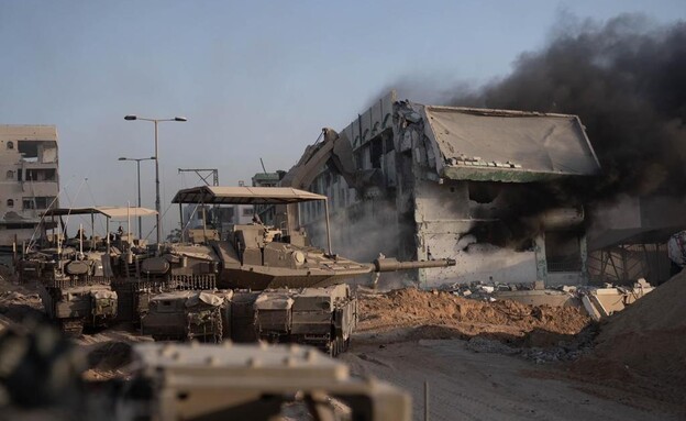 השתלטות כוחות צה"ל על מוצב ״באדר״ (צילום: דובר צה"ל)