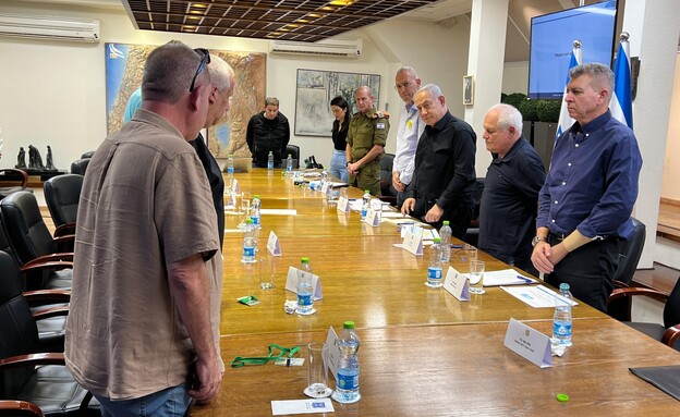 נתניהו בפגישה עם ראשי הרשויות (צילום: קובי גדעון , לע"מ)