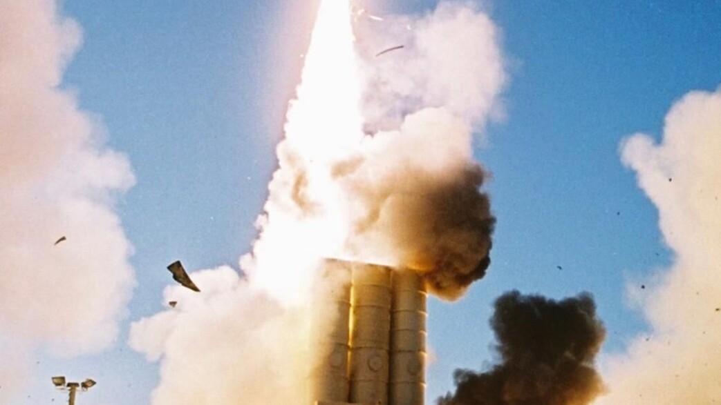 מערכת ״חץ 3״ בפעולה