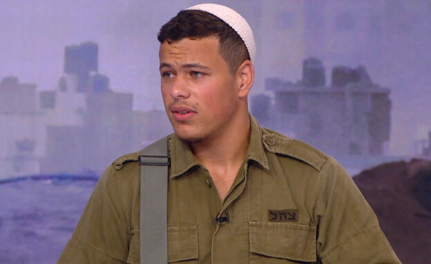 סמ"ר ישראל טייב, לוחם בחטיבה 7 (צילום: חדשות 12)