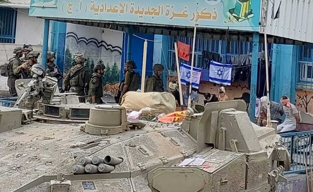 כוחות צה"ל עצרו אנשי חמאס סמוך לבית ספר ברצועת עזה